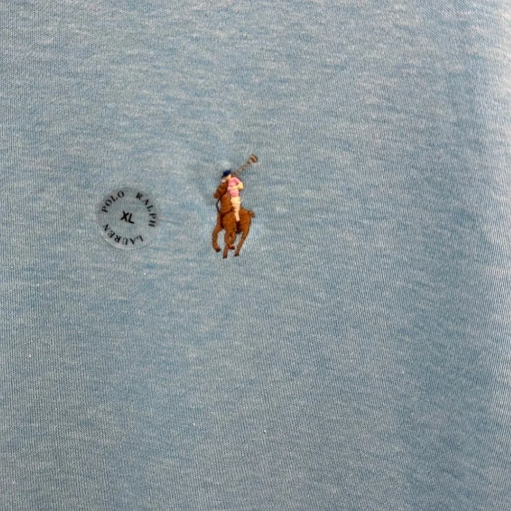 Polo Ralph Lauren Mens XL Classic Fit Short Sleeve Polo Shirt Light Blue, NWT